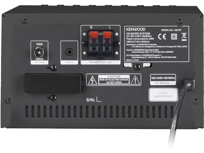 Kenwood M-7000S Zwart