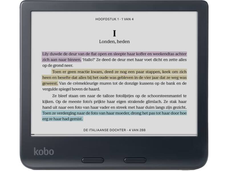 Kobo Libra Colour Zwart