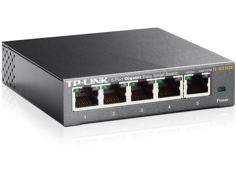 TP-Link TL-SG105E 5-poorts Gigabit Easy Smart