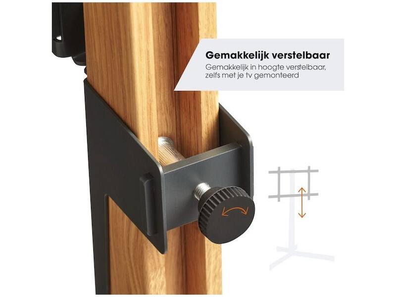 Vogel's TVS 3695B Zwart TV Vloerstandaard (40-77 Inch)