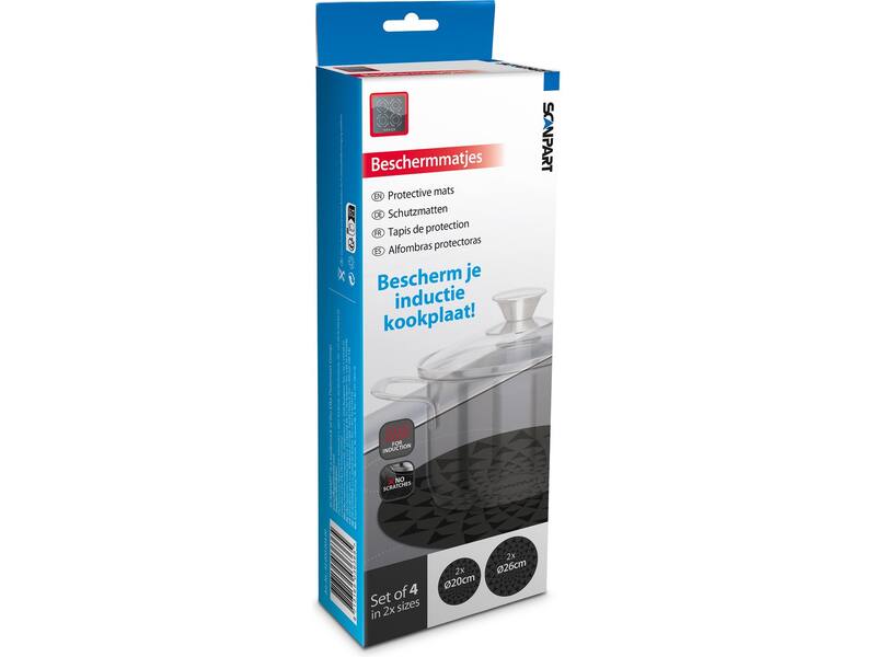 Scanpart inductiekookplaat beschermmatjes (4 stuks)