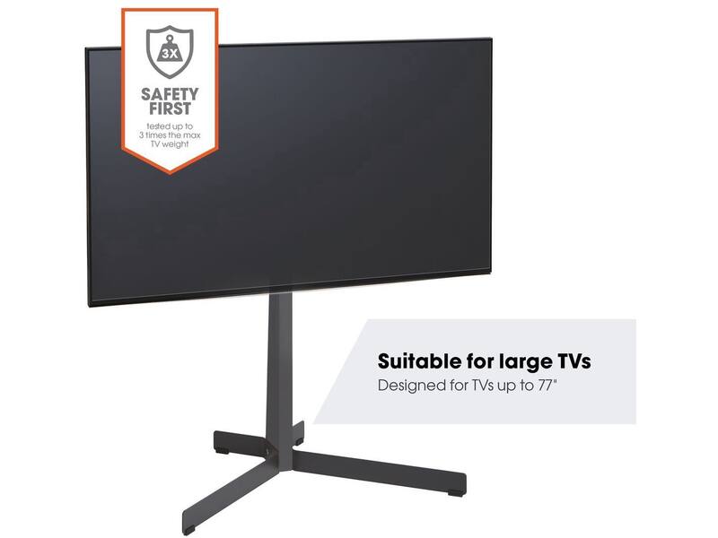 Vogel's TVS 3690 Zwart TV Vloerstandaard (40-77 inch)