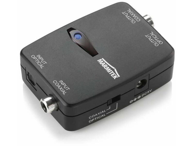 Marmitek Connect TC22 Audio converter Toslink naar Coax