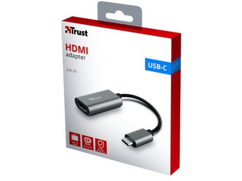 Trust Dalyx USB-C naar HDMI adapter