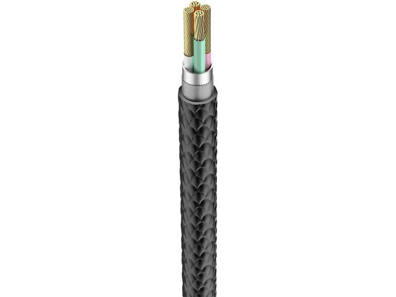 Veger V105 USB-A naar Lightning kabel 1.2m Nylon