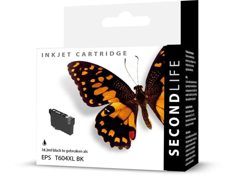 SecondLife Epson 604 XL Zwart