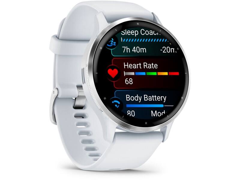 Garmin Venu 3 45mm Zilver/Wit