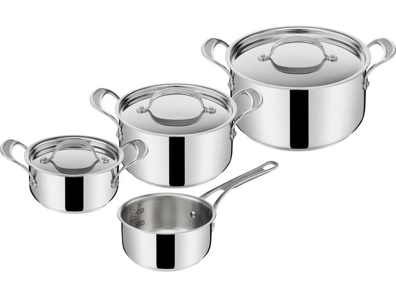 Tefal E311S7 Cook Smart Jamie Oliver 4-delig Pannenset