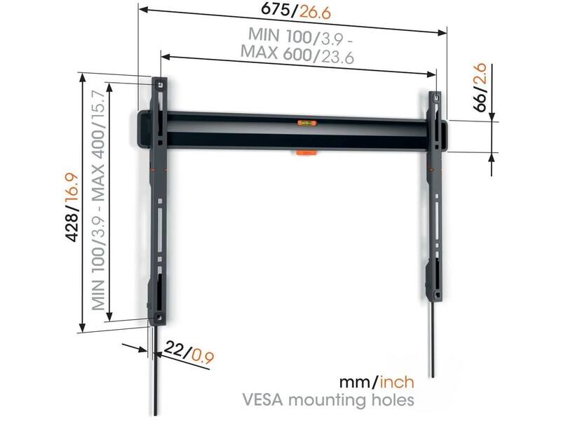 Vogel's TVM 3605 Muurbeugel (40 - 100 inch)