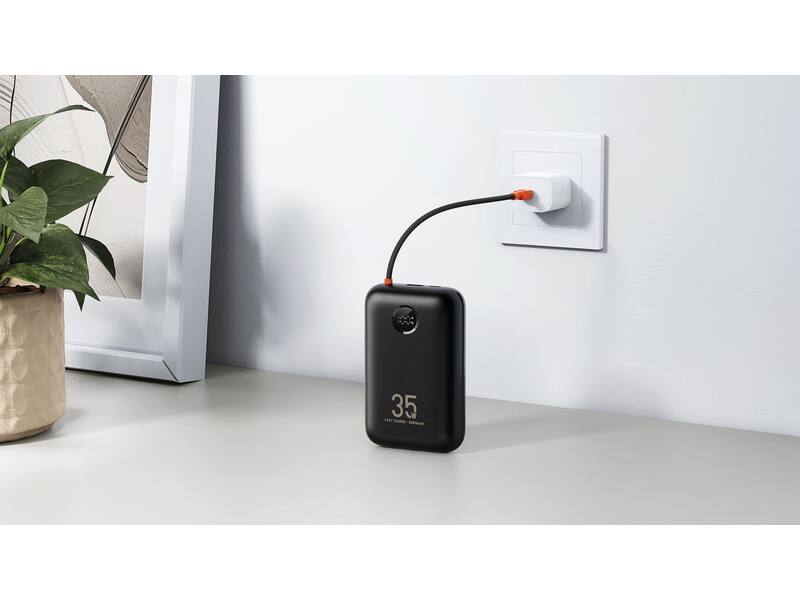 Veger K1 W1188 10.000 mAh Powerbank Zwart