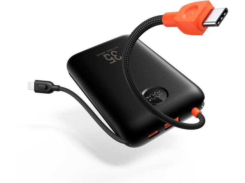 Veger K2 W2068 20.000 mAh Powerbank Zwart