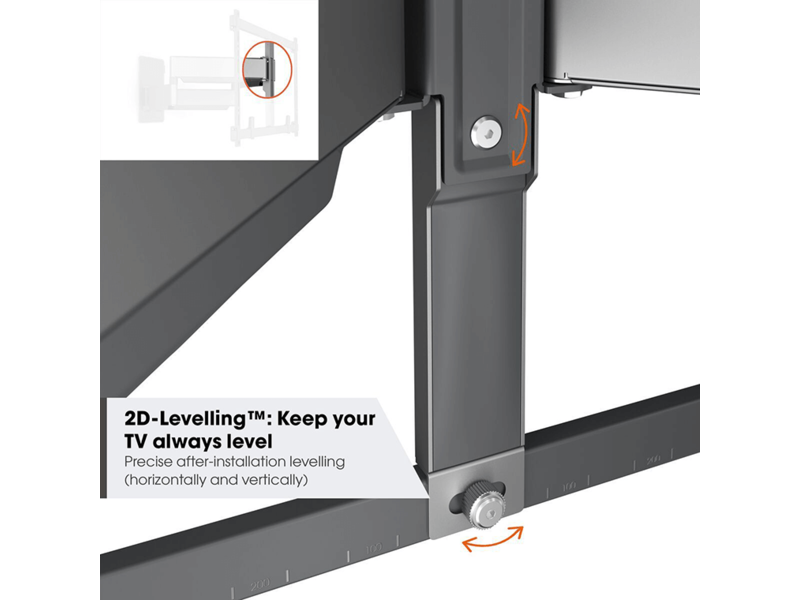 Vogel's TVM 5855 55 -100 inch zwart Draaibare tv-beugel
