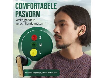 House of Marley Little Bird TWS Zwart