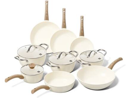 Cook & Pan Go Ivory 9-delige Pannenset