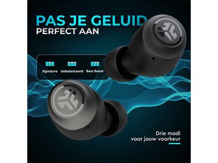 JLab Go Air Pop True Wireless Zwart