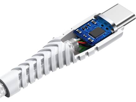 Veger V104 USB-A naar USB-C kabel 1.2m Nylon