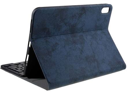 Just in Case Apple iPad 2022 Vintage Bluetooth Keyboard Cover Zwart