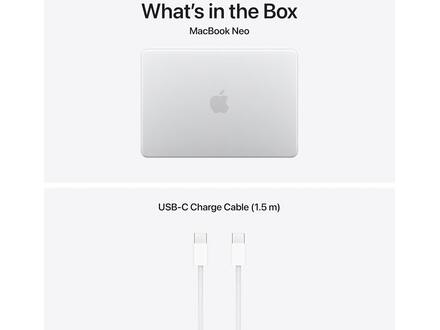 Apple MacBook Neo (2026) 13 inch A18 Pro 8GB Zilver