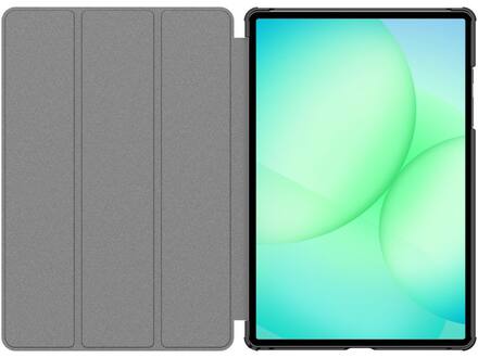 Just in Case Smart Tri-Fold Case - Samsung Galaxy Tab A11+ - Zwart
