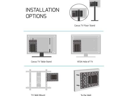 Cavus CHU03 Universele houder voor TV Decoder
