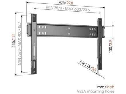 Vogel's TVM 5705 ELITE Fixed (40 - 110 inch)