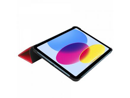 Just in Case Smart Tri-Fold Case - Apple iPad 2022 - Rood