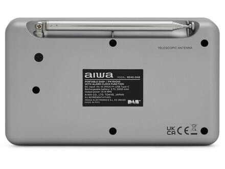Aiwa RD-40DAB/SL Zilver