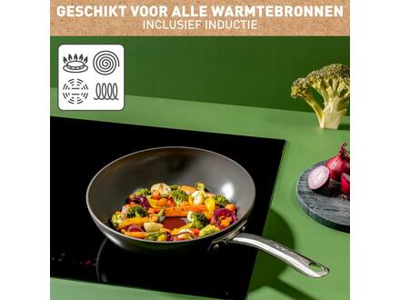 Tefal Renew+ Keramische wokpan Ø28 cm