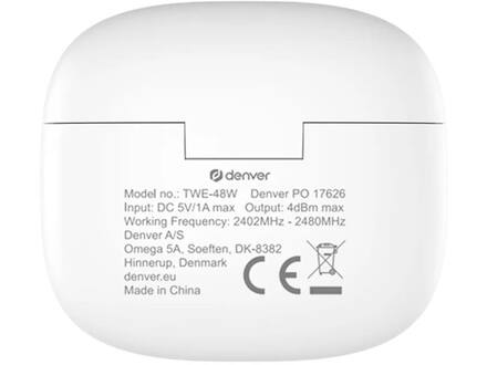 Denver TWE-48W Wit