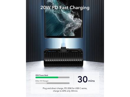 Veger PlugOn Pro-C W0558 5000mAh Zwart