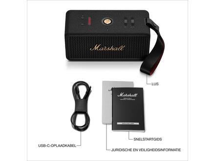 Marshall Middleton II Black & Brass