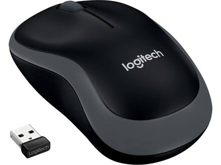 Logitech M185 Grijs/Zwart