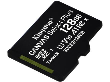 Kingston Canvas Select Plus 128GB microSDXC met SD-adapter