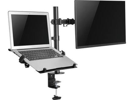 Neomounts by Newstar Flat Screen & Notebook Desk Mount (clamp/grommet)