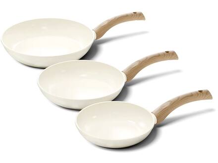 Cook & Pan Go Ivory Koekenpannenset 3-delig