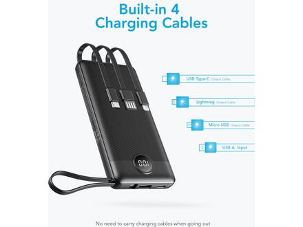 Veger C10 W1147 10.000 mAh Zwart