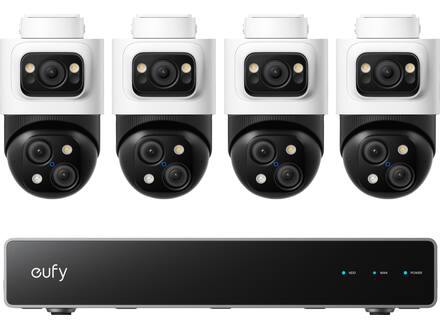 Eufy PoE NVR Security System S4 (NVR + 4x S4 Cam)