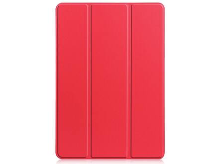 Just in Case Samsung Galaxy Tab S7 TriFold Smart Book Case Pen Slot Rood