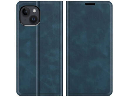 Just in Case Wallet Magnetic hoesje Blauw voor iPhone 14