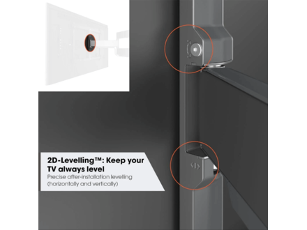 Vogel's TVM 5445 32 -65 inch zwart Draaibare tv-beugel