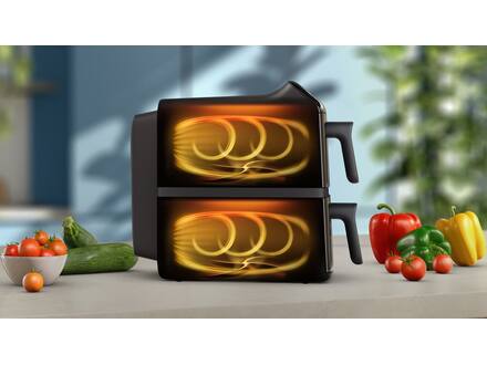 Philips 4000 Series Stacked Dual Basket NA462/70