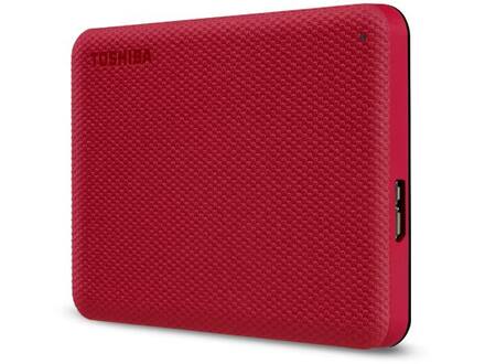 Toshiba Canvio Advance 4TB Rood