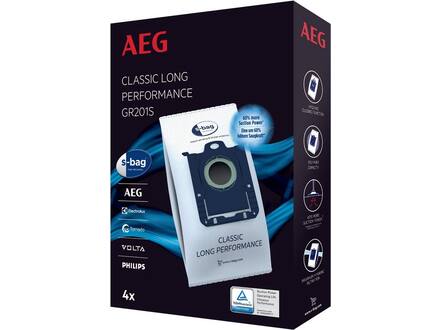 AEG GR201S S-Bag Classic Long Performance (4 stuks)