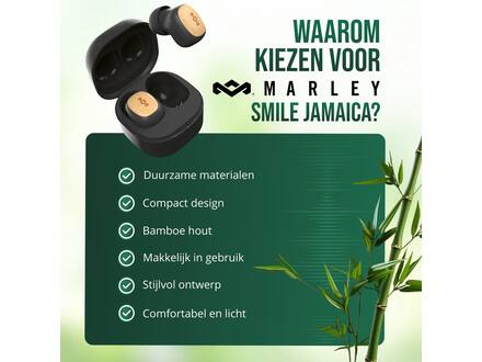House of Marley Smile Jamaica Mini True Wireless Signature Black