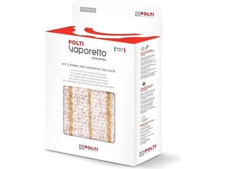 Polti PAEU0317 Delicate vloerdoekenset voor Vaporetto (2 stuks)