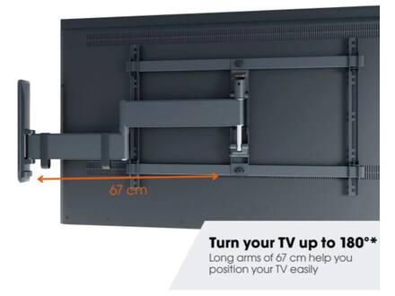 Vogel's TVM 3645 Muurbeugel (40-77 inch)
