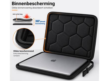 Laptophoes 13-14 inch Zwart (Hardcase)