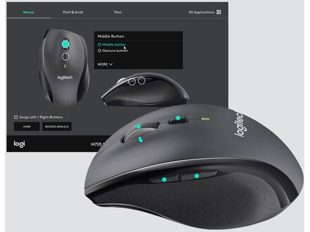 Logitech Wireless Marathon Mouse M705