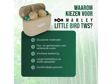 House of Marley Little Bird TWS Crème