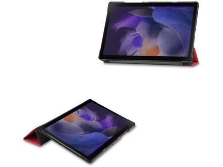 Just in Case Smart Tri-Fold Case - Samsung Galaxy Tab A8 - Rood
